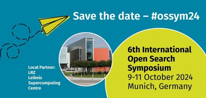 Save the Date for #ossym24: 9-11 October 2024 in Munich, Germany
